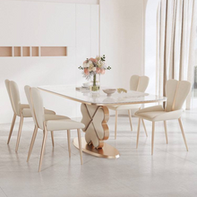 Load image into Gallery viewer, OLLA Deluxe dining table set 6 Chairs