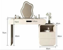 Load image into Gallery viewer, Elivia two-drawer makeup dresser