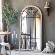 Load image into Gallery viewer, Handmade mirror with wood frame