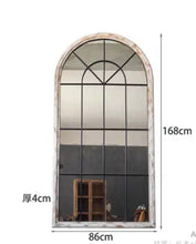 Load image into Gallery viewer, Handmade mirror with wood frame