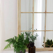 Load image into Gallery viewer, Antique metal mirror