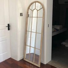 Load image into Gallery viewer, Antique metal mirror