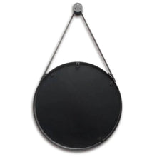 Load image into Gallery viewer, Circular wall mirror with a hanger