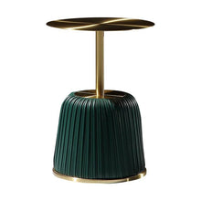 Load image into Gallery viewer, OUNA leather side table (green)