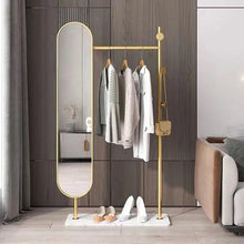 Load image into Gallery viewer, Moki mirrors with clothes stand (Black, gold)