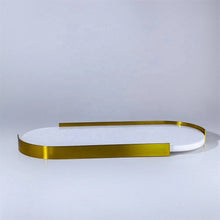 Load image into Gallery viewer, Oval marble tray