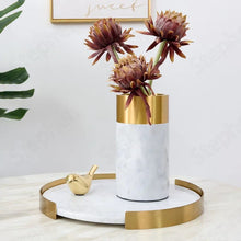 Load image into Gallery viewer, Round Marble Tray