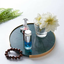 Load image into Gallery viewer, Round Marble Tray