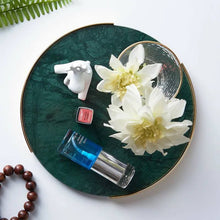 Load image into Gallery viewer, Round Marble Tray