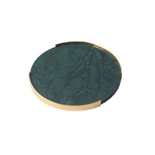 Load image into Gallery viewer, Round Marble Tray