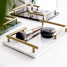 Load image into Gallery viewer, Marble rectangle tray