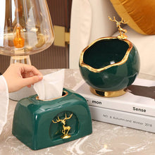 Load image into Gallery viewer, Glass tissue box