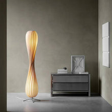 Load image into Gallery viewer, Wood Paper floor lamp