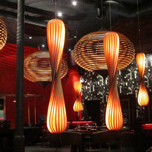 Load image into Gallery viewer, Wood Paper Chandelier