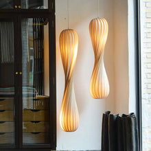 Load image into Gallery viewer, Wood Paper Chandelier