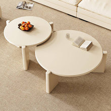 Load image into Gallery viewer, Edged wood coffee table set