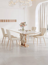 Load image into Gallery viewer, OLLA Deluxe dining table set 6 Chairs