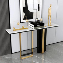 Load image into Gallery viewer, AXEL High quality metal and marble console table
