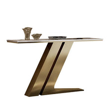 Load image into Gallery viewer, High quality metal and marble console table model Z