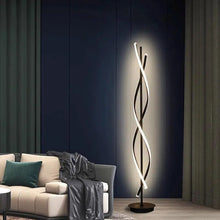 Load image into Gallery viewer, Unique spiral floor lamp (Two colors)