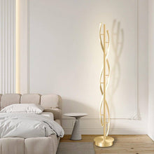 Load image into Gallery viewer, Unique spiral floor lamp (Two colors)