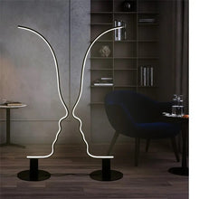 Load image into Gallery viewer, face shape floor lamp
