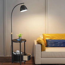 Load image into Gallery viewer, Dynamic floor lamp black with drawer
