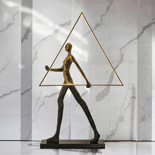 Load image into Gallery viewer, Triangle MAN floor lamp
