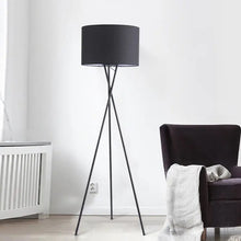 Load image into Gallery viewer, Cowl floor lamp (black)
