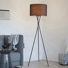 Load image into Gallery viewer, Cowl floor lamp (black)
