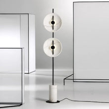 Load image into Gallery viewer, Kony led floor lamp marble base
