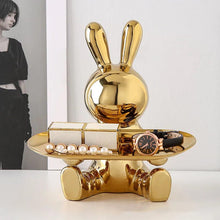 Load image into Gallery viewer, Golden rabbit holding things
