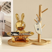 Load image into Gallery viewer, Golden rabbit holding things
