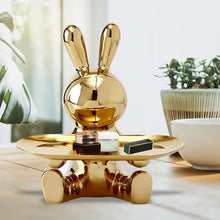 Load image into Gallery viewer, Golden rabbit holding things
