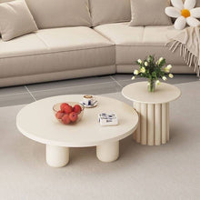 Load image into Gallery viewer, Simple design wood coffee table set
