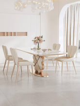 Load image into Gallery viewer, OLLA Deluxe dining table set 6 Chairs
