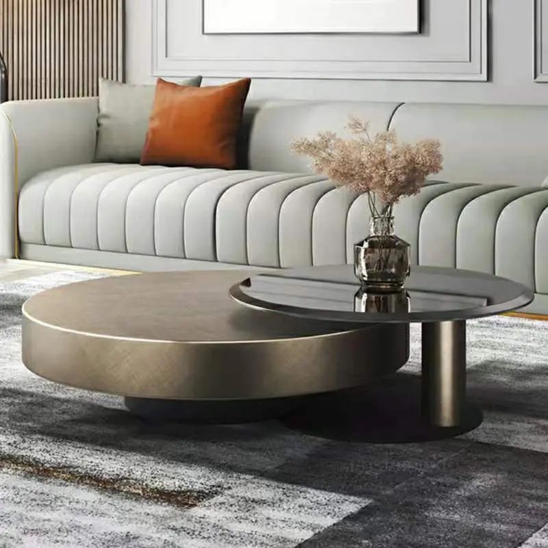 Yana coffee table set With a glass shelf