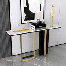 Load image into Gallery viewer, AXEL High quality metal and marble console table
