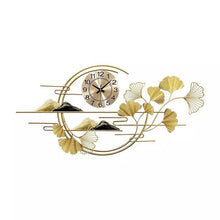 Load image into Gallery viewer, Creative Golden Metal Weld Cast Wall Clock
