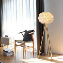 Load image into Gallery viewer, TRENDY FEATHER LIVING R00M LAMP
