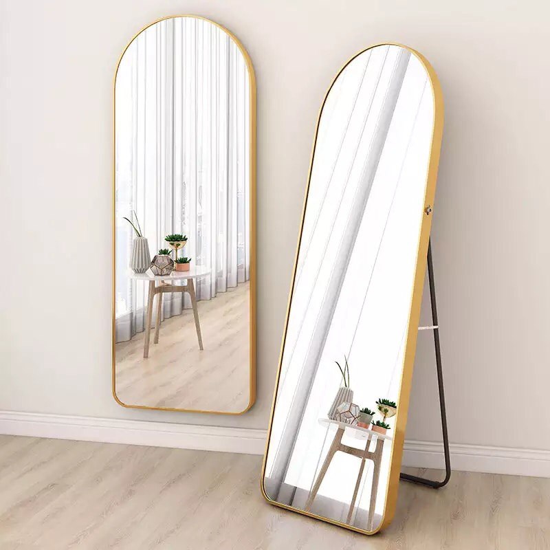 GOLD MIRROR ALUMINUM FRAME