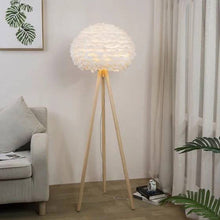 Load image into Gallery viewer, TRENDY FEATHER LIVING R00M LAMP
