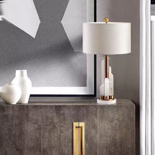 Load image into Gallery viewer, Novalty marble table lamp
