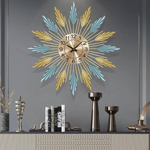 Load image into Gallery viewer, Luxury Style Metal Art Wall Clock
