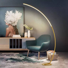 Load image into Gallery viewer, C shape floor lamp
